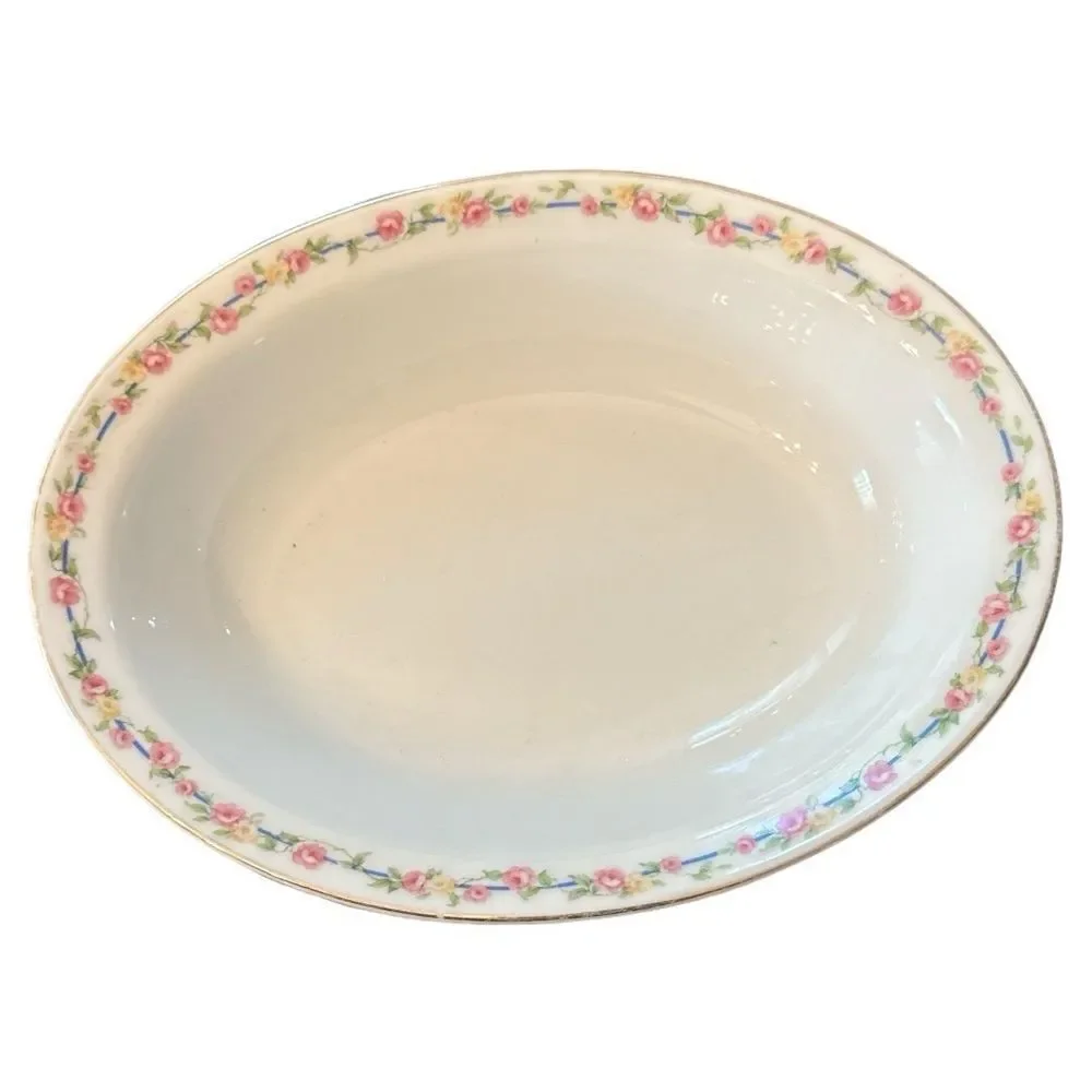 B&Co France L. Bernardaud Limoges Dinnerware Set Floral Gold Trim - Picture 7 of 12